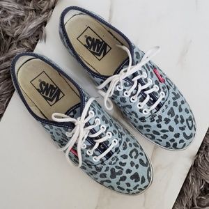 leopard print denim fabric